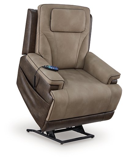 4Z-Peaceful Pause Power Lift Recliner - Valley Furniture (Rohnert Park, CA)
