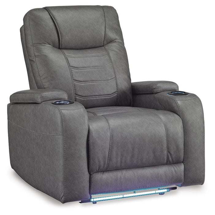 Schooner Rocks Power Recliner - Valley Furniture (Rohnert Park, CA)