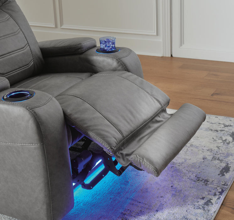 Schooner Rocks Power Recliner - Valley Furniture (Rohnert Park, CA)