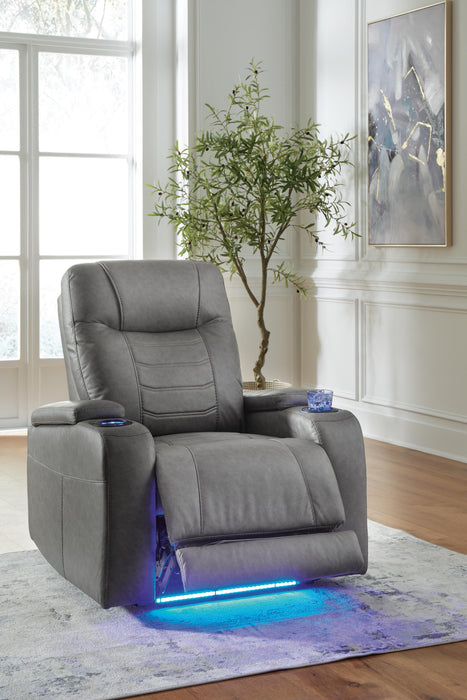 Schooner Rocks Power Recliner - Valley Furniture (Rohnert Park, CA)