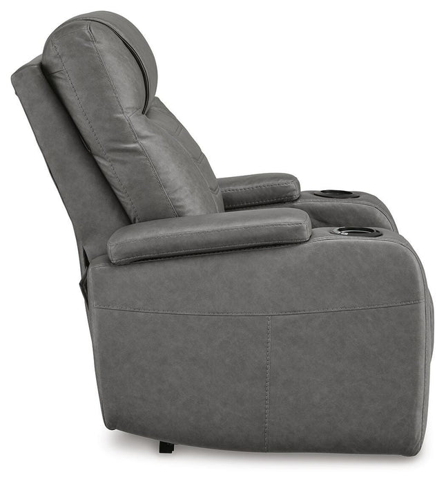 Schooner Rocks Power Recliner - Valley Furniture (Rohnert Park, CA)
