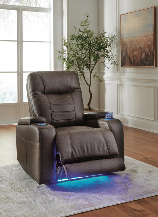 Schooner Rocks Power Recliner - Valley Furniture (Rohnert Park, CA)
