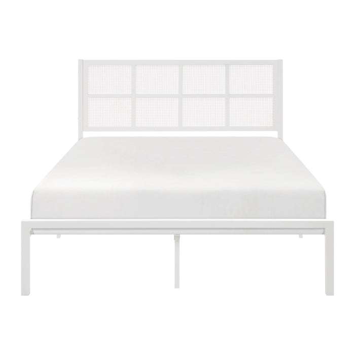 1635WH-1-Bedroom Queen Platform Bed