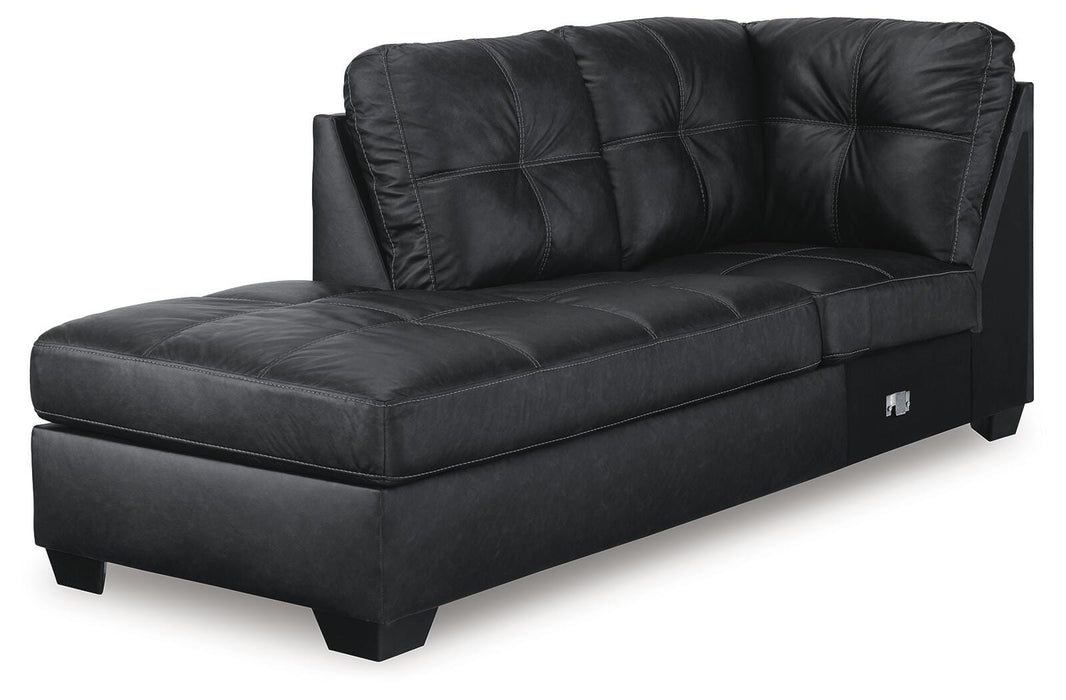 Barlin Mills Sectional with Chaise - Valley Furniture (Rohnert Park, CA)