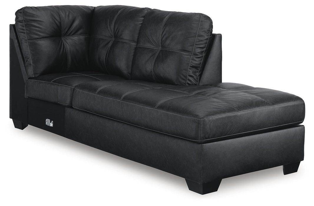 Barlin Mills Sectional with Chaise - Valley Furniture (Rohnert Park, CA)