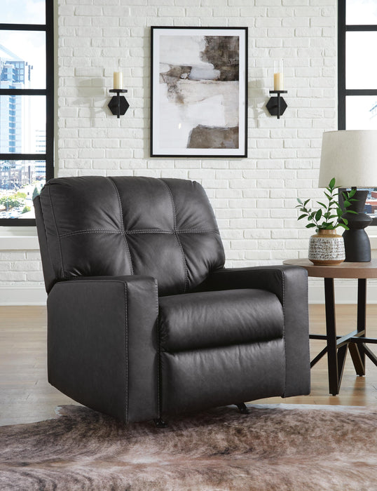 Barlin Mills Recliner - Valley Furniture (Rohnert Park, CA)