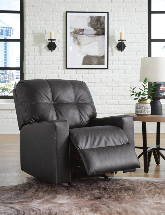 Barlin Mills Recliner - Valley Furniture (Rohnert Park, CA)