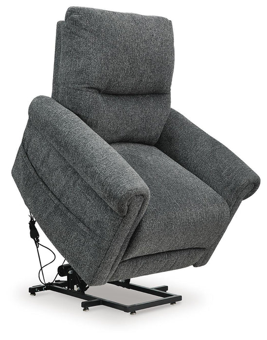 Aureta Power Lift Recliner - Valley Furniture (Rohnert Park, CA)