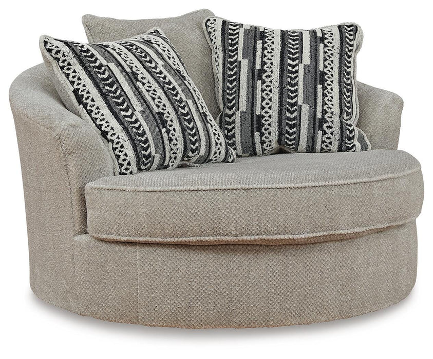 Calnita Oversized Swivel Accent Chair - Valley Furniture (Rohnert Park, CA)