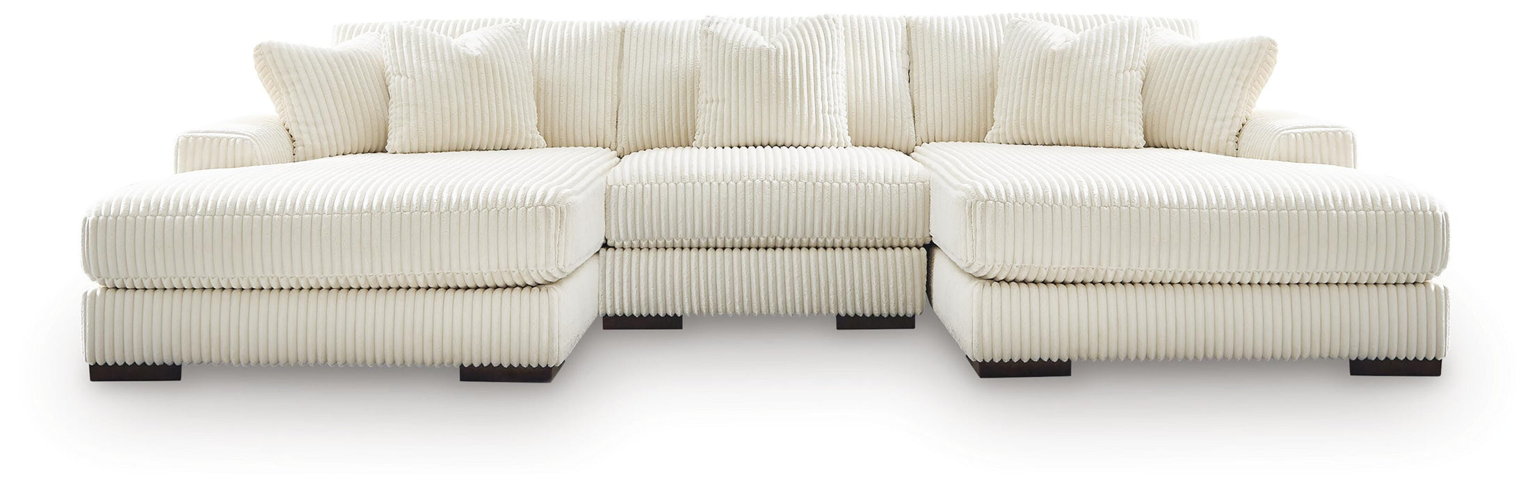 Lindyn Sectional with Double Chaise - Valley Furniture (Rohnert Park, CA)