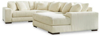 Lindyn Sectional with Chaise - Valley Furniture (Rohnert Park, CA)