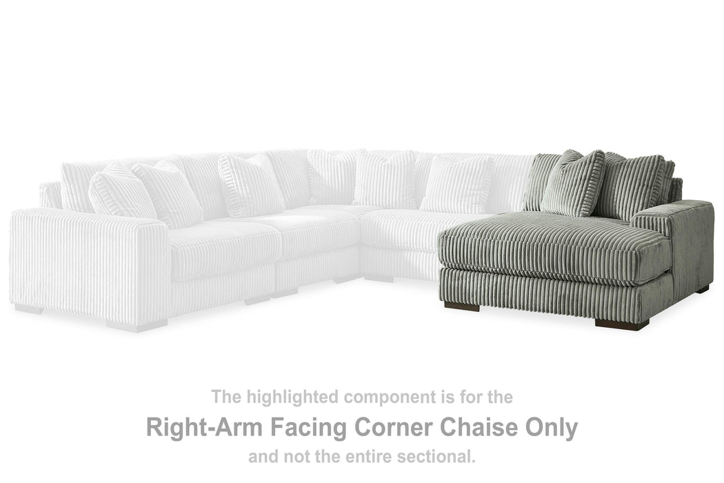 Lindyn Sectional with Chaise - Valley Furniture (Rohnert Park, CA)