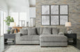 Lindyn Sectional with Chaise - Valley Furniture (Rohnert Park, CA)