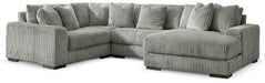 Lindyn Sectional with Chaise - Valley Furniture (Rohnert Park, CA)