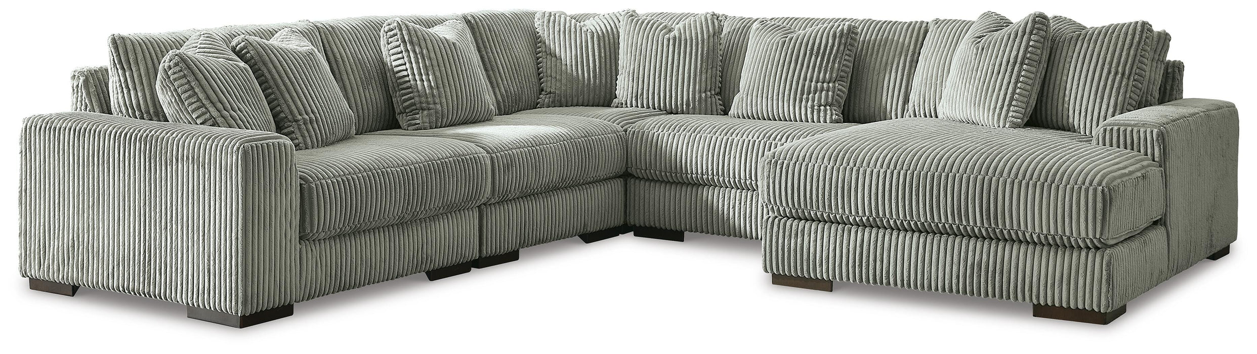 Lindyn Sectional with Chaise - Valley Furniture (Rohnert Park, CA)