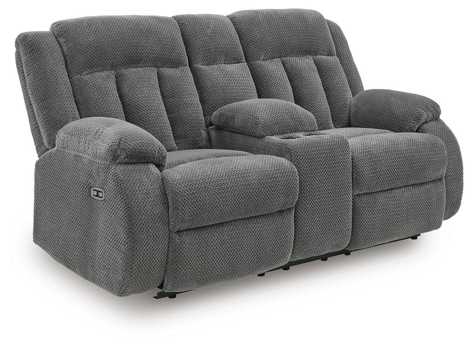 Observation Power Reclining Loveseat with Console - Valley Furniture (Rohnert Park, CA)