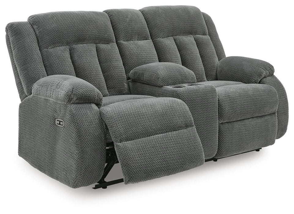 Observation Power Reclining Loveseat with Console - Valley Furniture (Rohnert Park, CA)