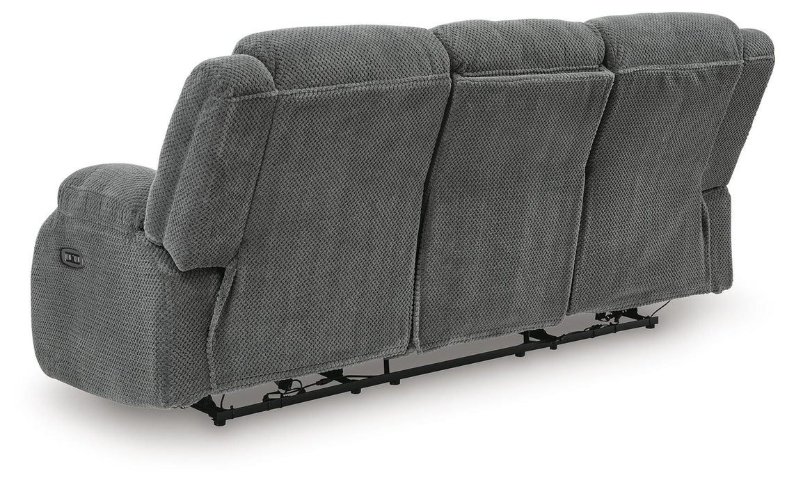 Observation Power Reclining Sofa with Drop Down Table - Valley Furniture (Rohnert Park, CA)