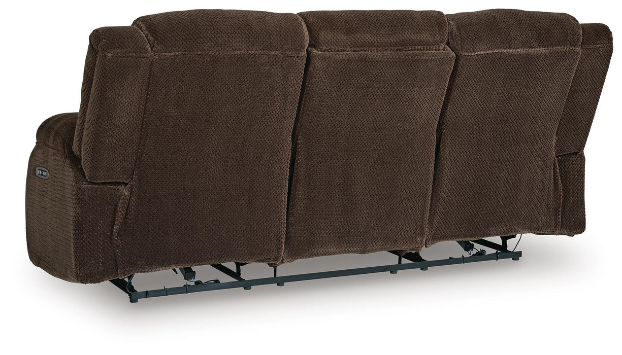 Observation Power Reclining Sofa with Drop Down Table - Valley Furniture (Rohnert Park, CA)