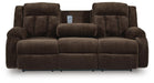 Observation Power Reclining Sofa with Drop Down Table - Valley Furniture (Rohnert Park, CA)