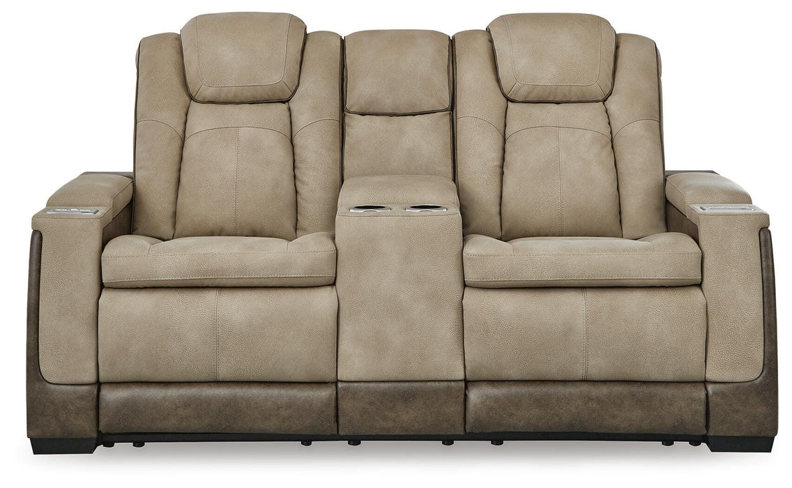 Next-Gen DuraPella Power Reclining Loveseat with Console - Valley Furniture (Rohnert Park, CA)