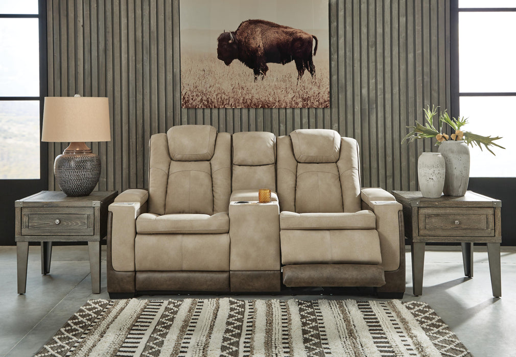 Next-Gen DuraPella Power Reclining Loveseat with Console - Valley Furniture (Rohnert Park, CA)