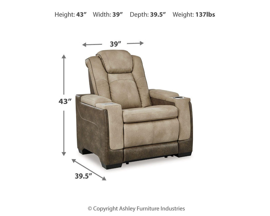 Next-Gen DuraPella Power Recliner - Valley Furniture (Rohnert Park, CA)