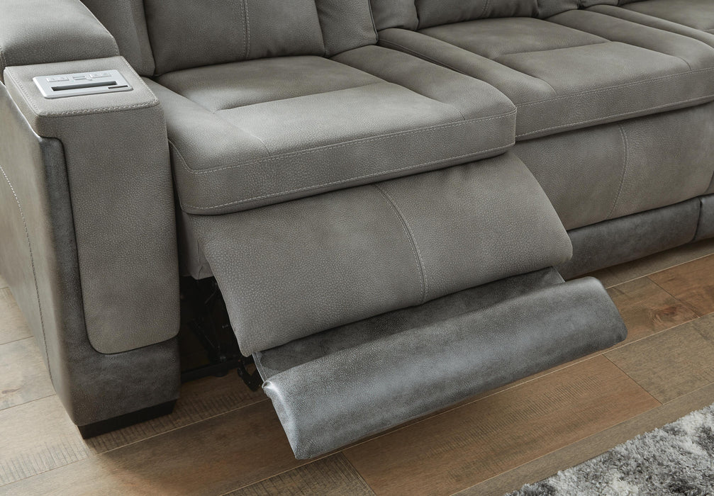 Next-Gen DuraPella Power Reclining Loveseat with Console - Valley Furniture (Rohnert Park, CA)