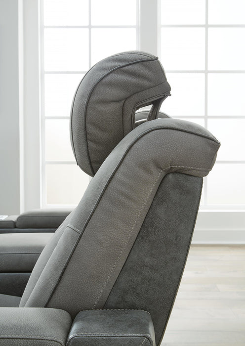 Next-Gen DuraPella Power Reclining Loveseat with Console - Valley Furniture (Rohnert Park, CA)