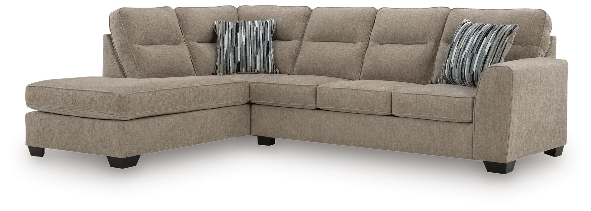 Olten Sectional with Chaise - Valley Furniture (Rohnert Park, CA)