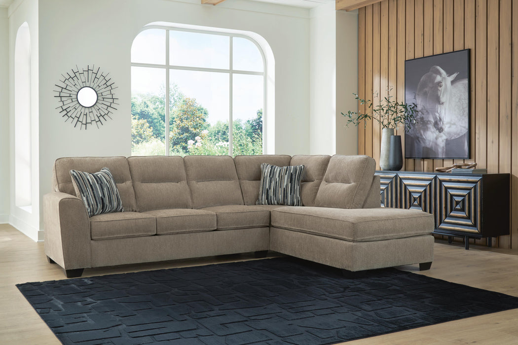 Olten Sectional with Chaise - Valley Furniture (Rohnert Park, CA)
