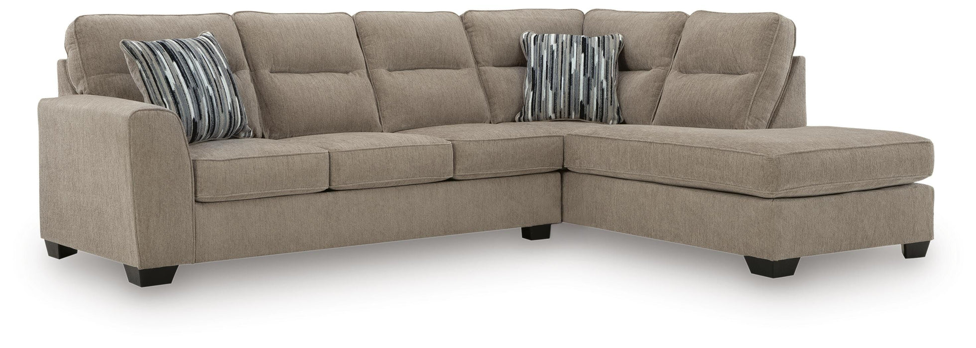 Olten Sectional with Chaise - Valley Furniture (Rohnert Park, CA)
