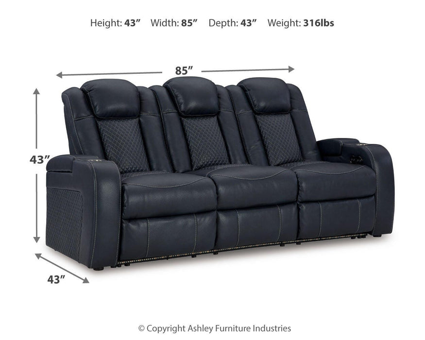 Fyne-Dyme Power Reclining Sofa - Valley Furniture (Rohnert Park, CA)