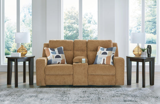 Kanlow Reclining Loveseat with Console - Valley Furniture (Rohnert Park, CA)