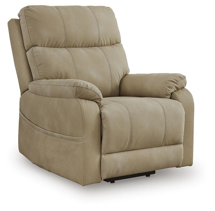 Next-Gen Durapella Power Lift Recliner - Valley Furniture (Rohnert Park, CA)