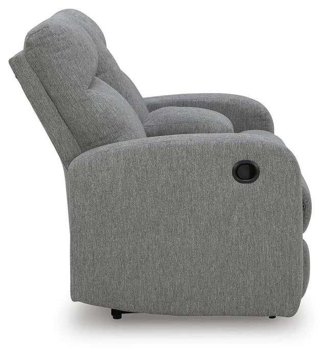 Gauntlet Reclining Loveseat with Console - Valley Furniture (Rohnert Park, CA)