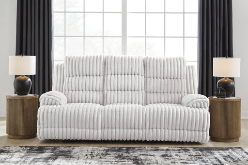 Rhines Falls Power Reclining Sofa with Drop Down Table - Valley Furniture (Rohnert Park, CA)