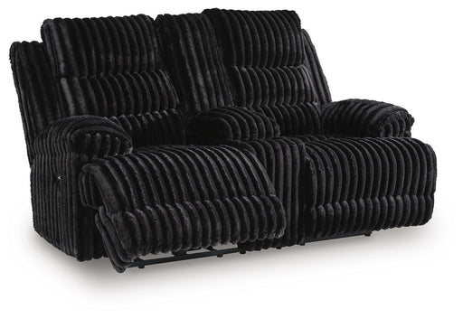 Rhine Falls Reclining Loveseat with Console - Valley Furniture (Rohnert Park, CA)