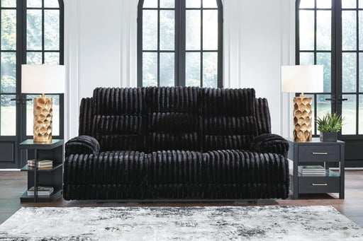 Rhine Falls Power Reclining Sofa with Drop Down Table - Valley Furniture (Rohnert Park, CA)