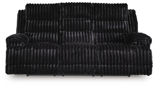 Rhine Falls Power Reclining Sofa with Drop Down Table - Valley Furniture (Rohnert Park, CA)