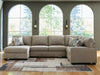 Newellen Sectional with Chaise - Valley Furniture (Rohnert Park, CA)
