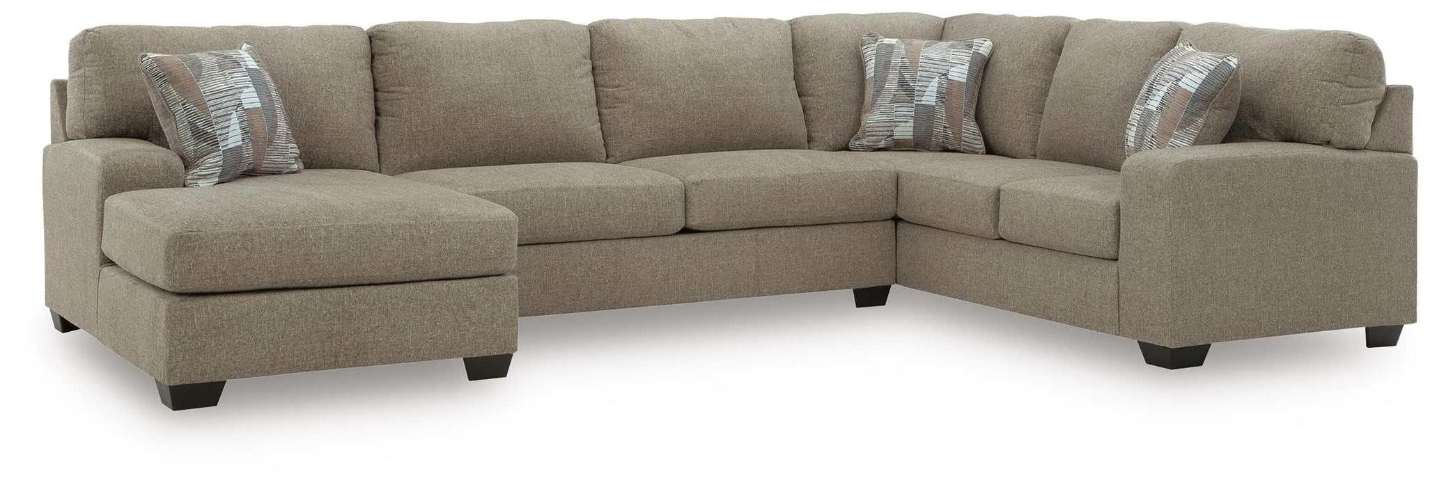 Newellen Sleeper Sectional with Chaise - Valley Furniture (Rohnert Park, CA)
