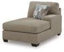 Newellen Sectional with Double Chaise - Valley Furniture (Rohnert Park, CA)