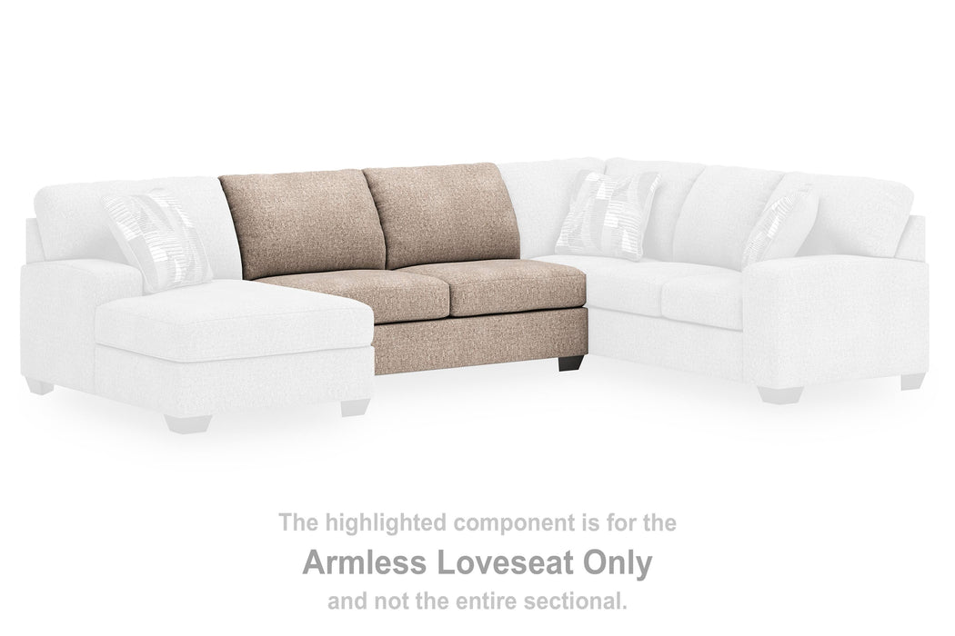 Newellen Sectional with Chaise - Valley Furniture (Rohnert Park, CA)