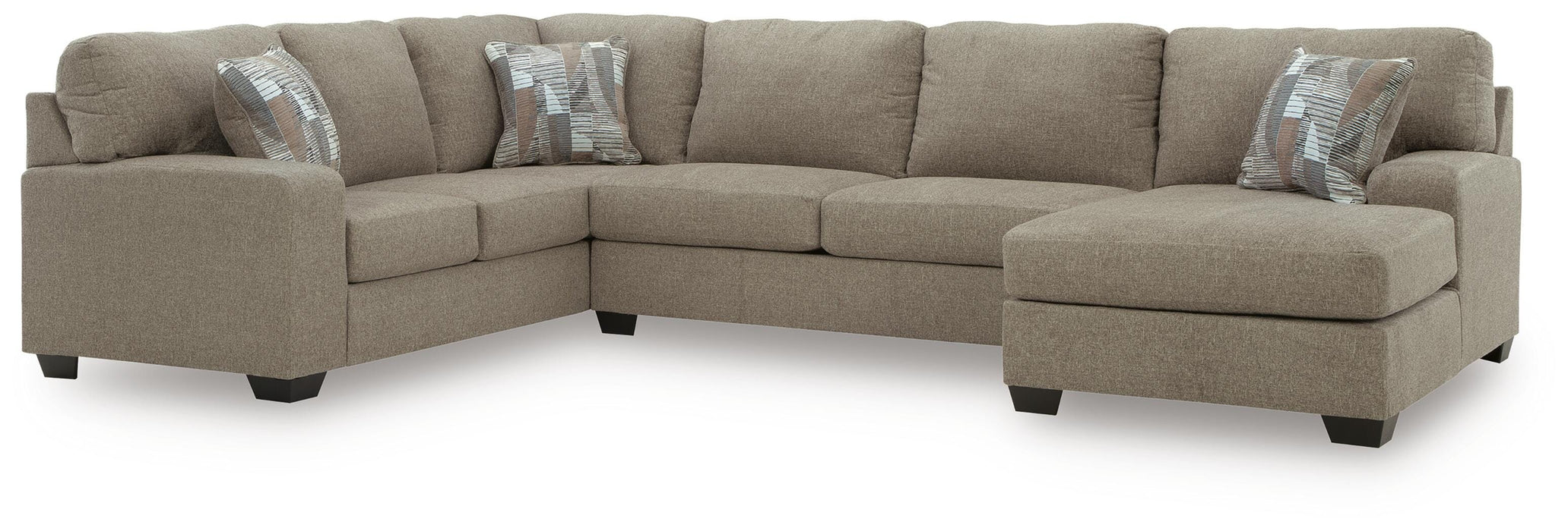 Newellen Sectional with Chaise - Valley Furniture (Rohnert Park, CA)