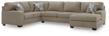 Newellen Sectional with Chaise - Valley Furniture (Rohnert Park, CA)