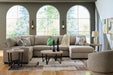 Newellen Sectional with Chaise - Valley Furniture (Rohnert Park, CA)