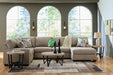 Newellen Sectional with Chaise - Valley Furniture (Rohnert Park, CA)