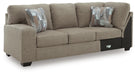 Newellen Sectional with Chaise - Valley Furniture (Rohnert Park, CA)
