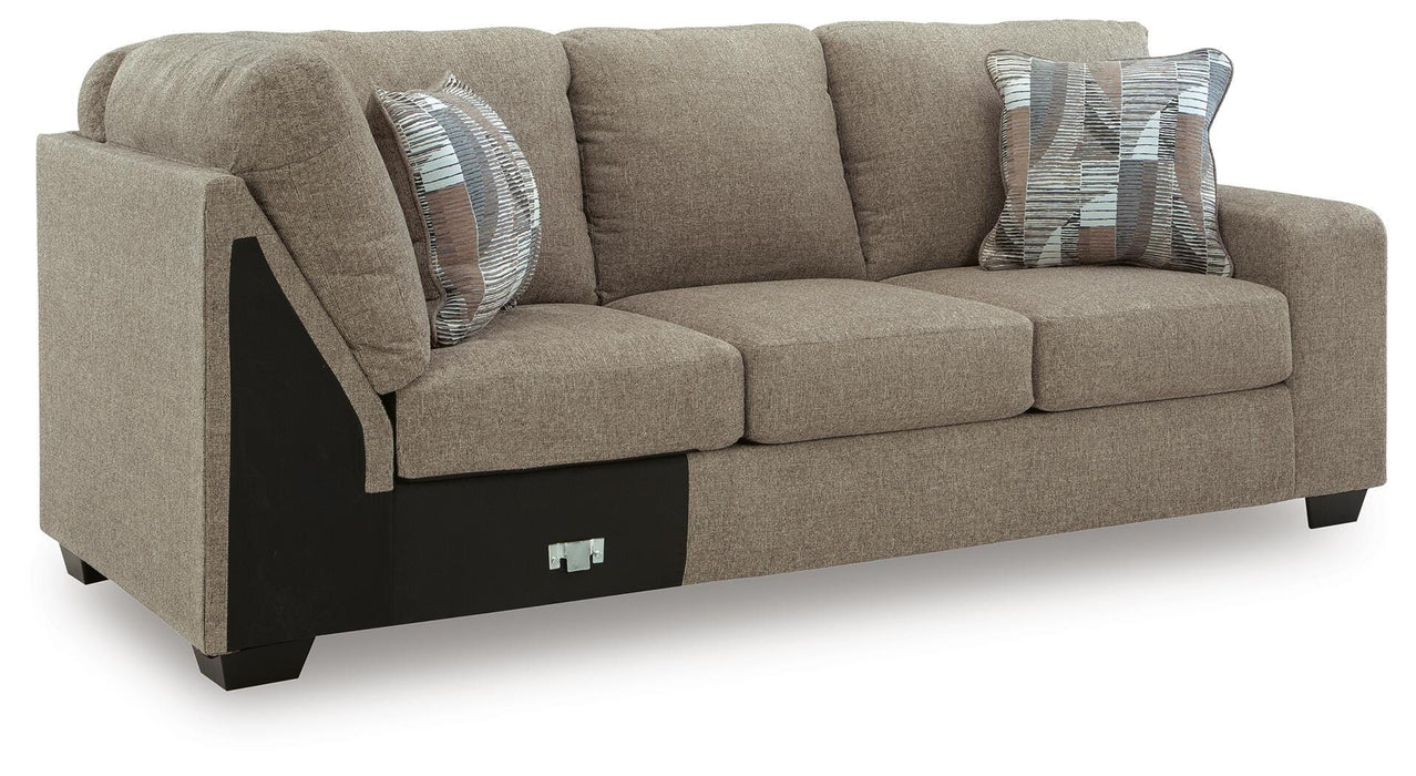 Newellen Sleeper Sectional with Chaise - Valley Furniture (Rohnert Park, CA)